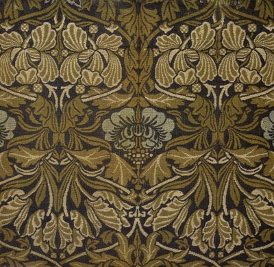 Detail of a curtain, Tulip and Rose Design by William Morris